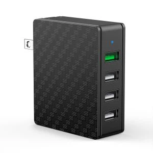 Carregador de 4 portas USB QC 3.0 Carregador rápido