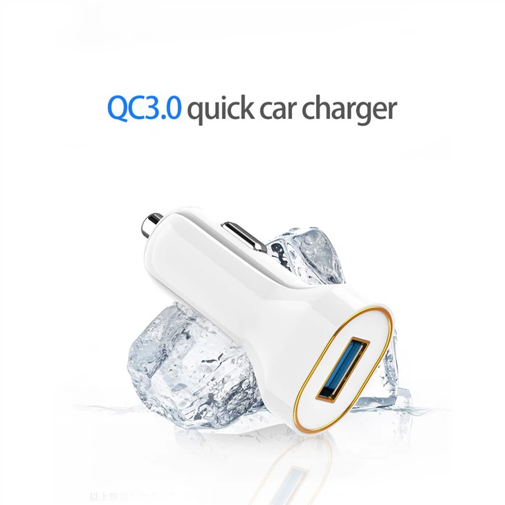 Mini 18W Fast Car Charger USB C Adapter