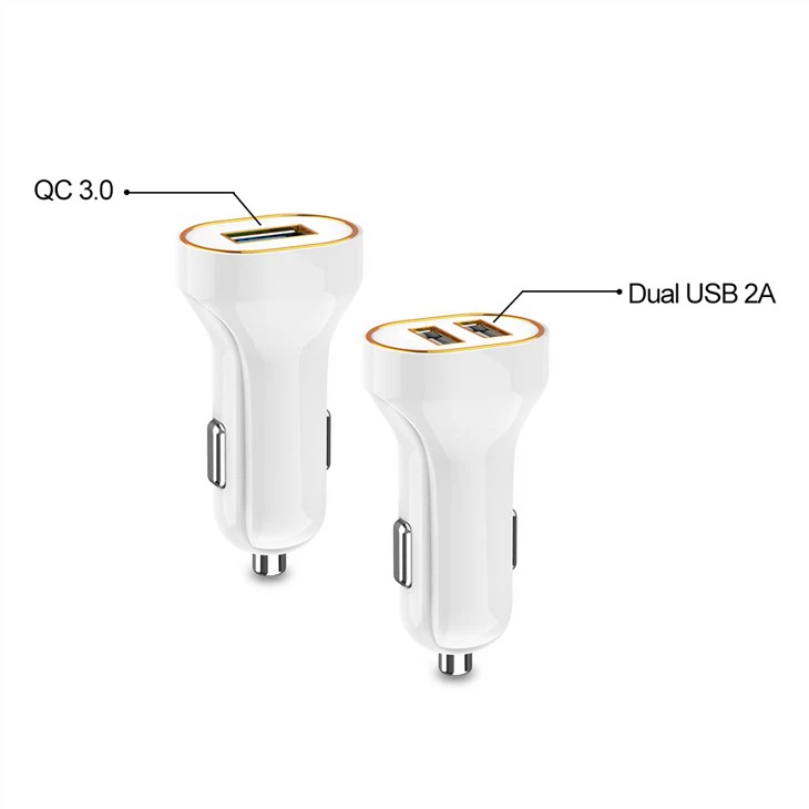Mini 18W Fast Car Charger USB C Adapter