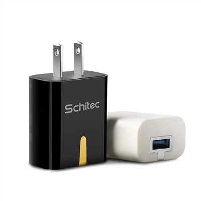 O mais novo carregador de parede USB US Plug 5v 1a de porta única