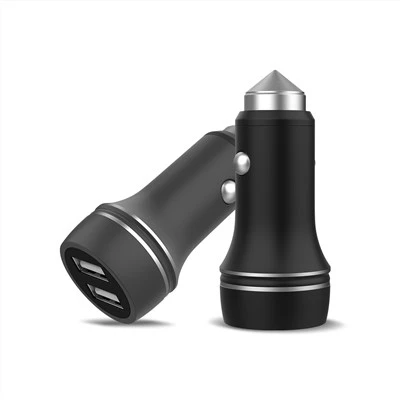 Carregador USB portátil de duas portas para smartphone