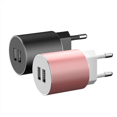 US EU Plug 5w Carregador de parede USB de porta única 1amp